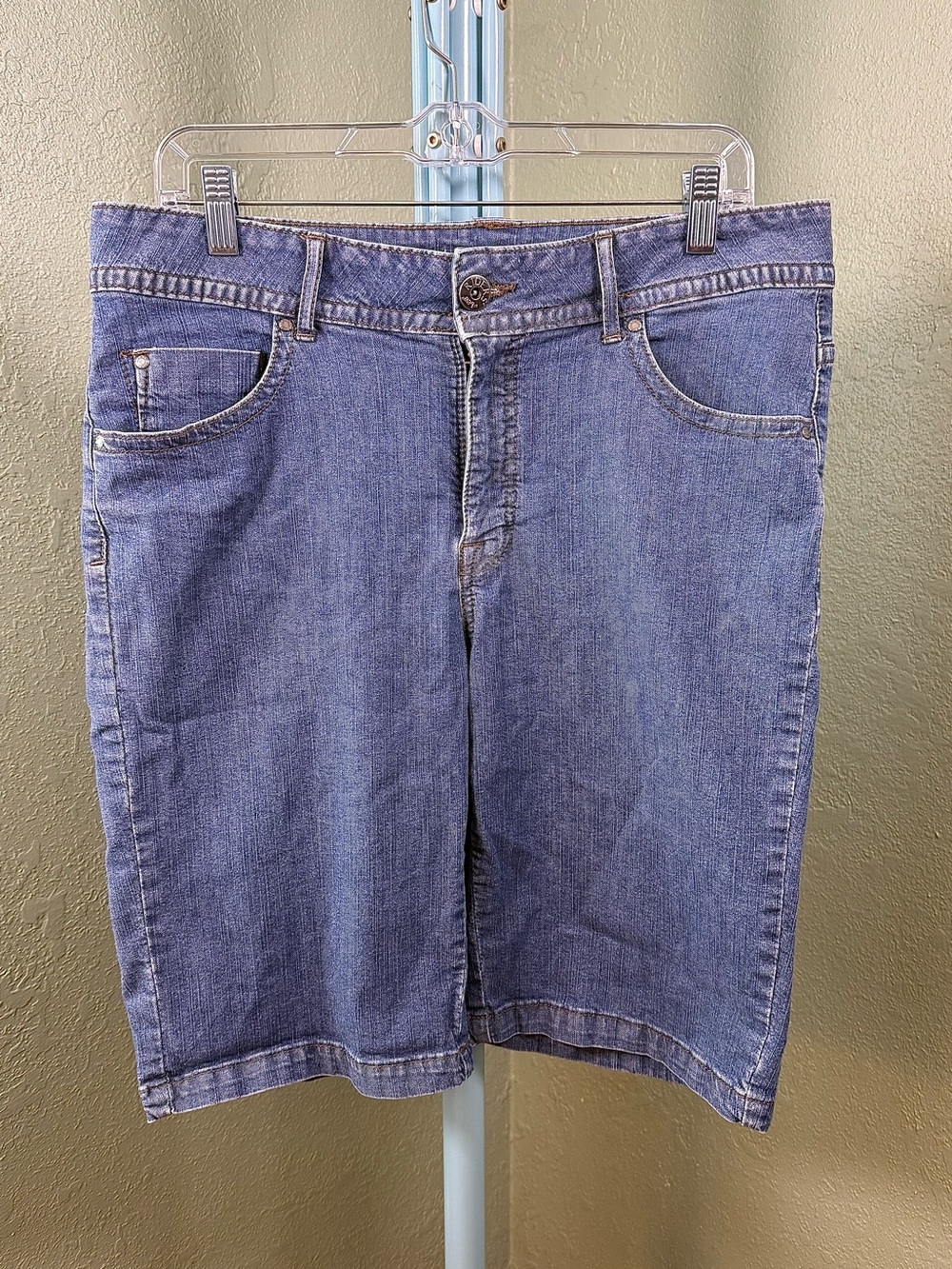 Riders by Lee Women's Medium Blue Denim Jean Shorts